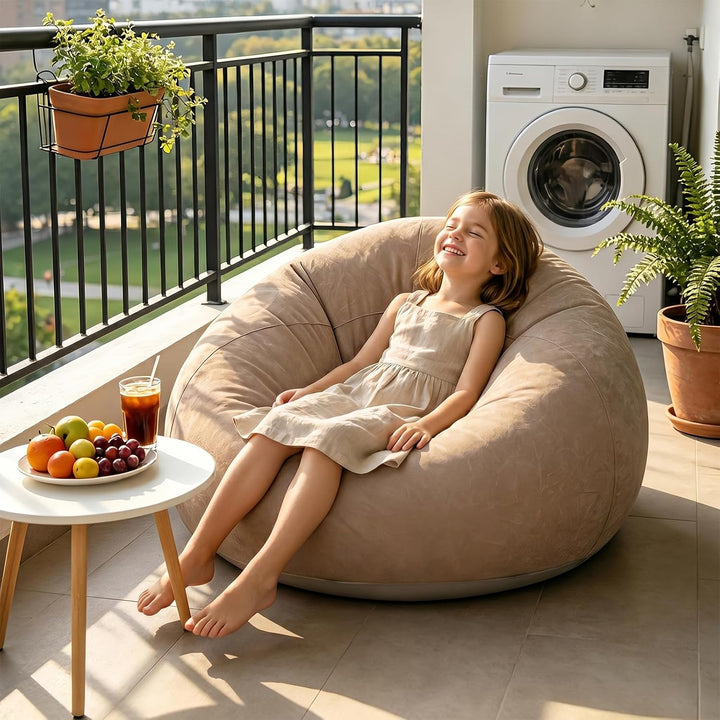Tragbares & Wasserdichtes Luftsofa für Outdoor, Aufblasbarer Sessel Sitzsack, Camping, Strand, Pool