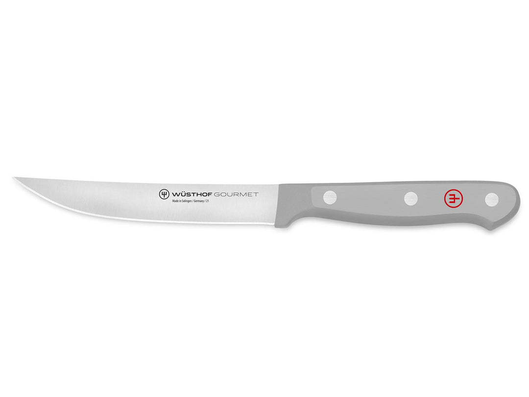 WÜSTHOF Gourmet Steakmesser 12 cm, Grau Grau 12 cm Steakmesser, Grau 12 cm Steakmesser