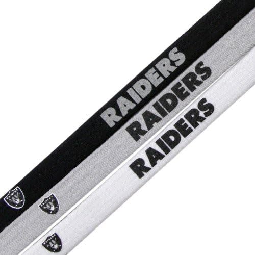 NFL elastisches Stirnband Oakland Raiders, Oakland Raiders