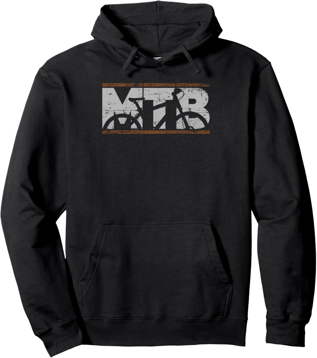 MTB Mountainbike Fahrradmotiv Downhill Spruch Radfahrerin Pullover Hoodie