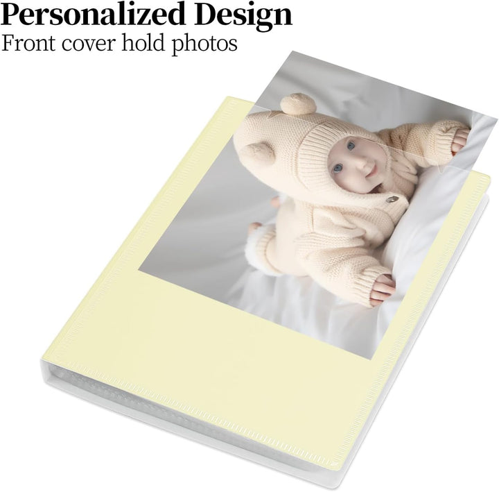 Vienrose Fotoalbum 13x18 Einsteckalbum 6er Set – Beige – Kleines Fotoalbum zum Einstecken & Selbstge
