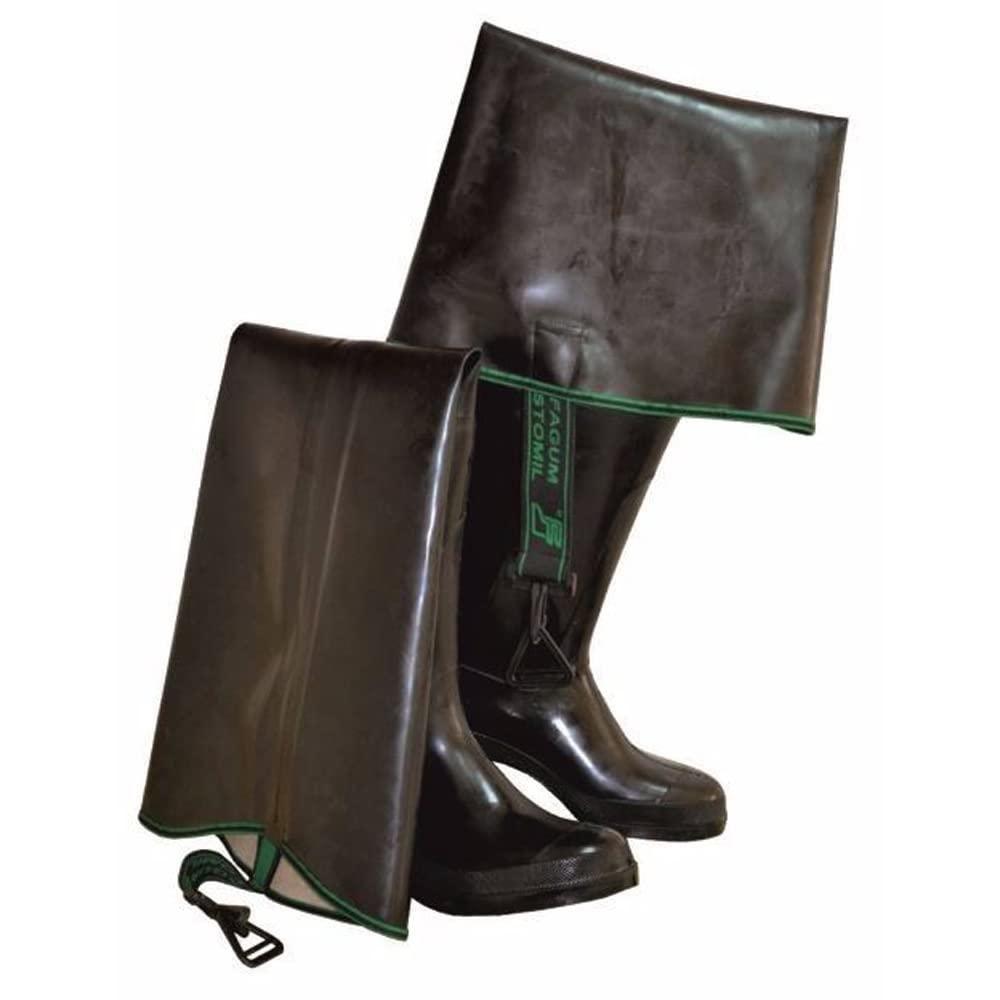Fagum Stomil/ LD Waders WATSTIEFEL echte Gummi Naturkautschuk Rubber Watthose Anglerhose Teichhose 4