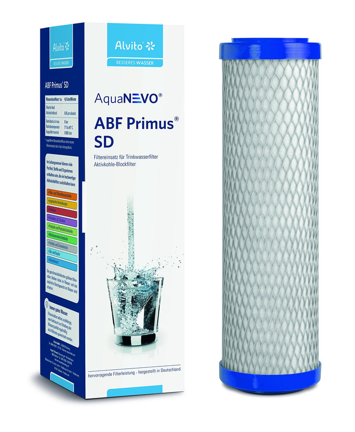 Wasserfilter ABF Primus SD, Aktivkohle Blockfilter, Filtereinsatz