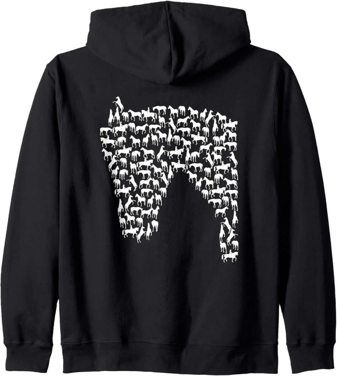 Dressurpferd - Dressur reiten Pferde Dressur Reiten mädchen Kapuzenjacke