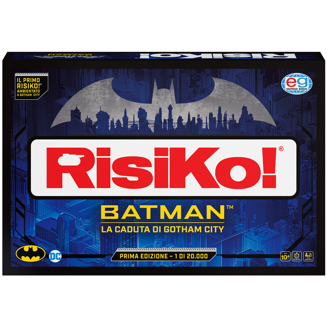 Spin Master - Editrice Giochi, Risiko! Batman DC, Strategiespiel, Brettspiel, ab 10 Jahren, Italieni