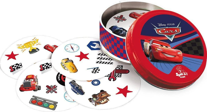 Asmodee ASM0004 - Dobble Cars, Kartenspiel, Mehrfarbig