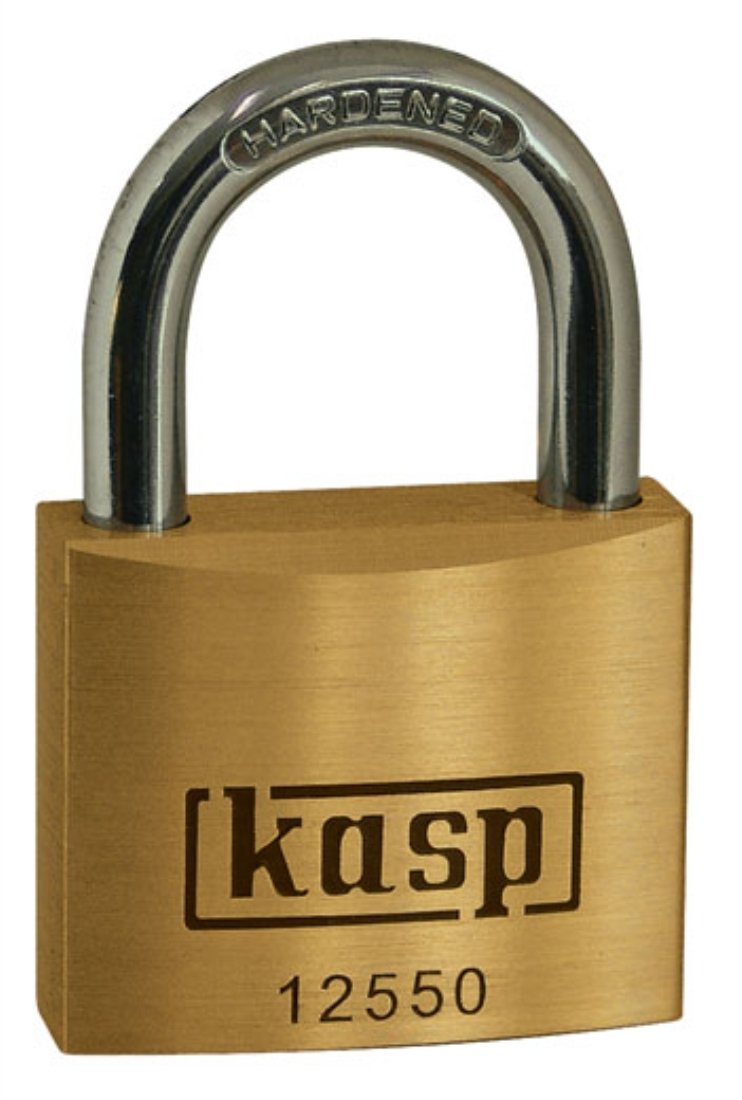 Kasp K12550A1 Messingschloss Premium, 50 mm, gleichschliessend, 50 mm