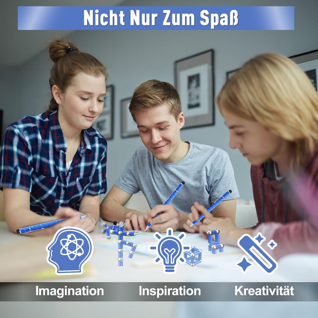 Hinshark Geschenke für Männer, Magnetic Fidget Pen, Ostergeschenke Geburtstagsgeschenk Gadgets Klein