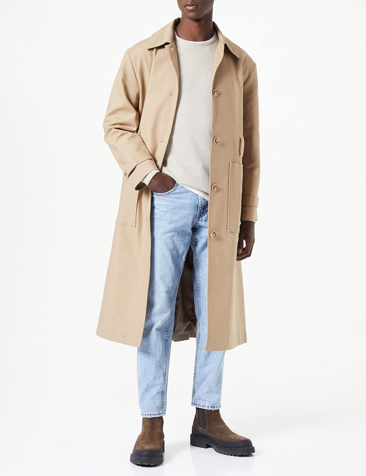 KEY LARGO Herren Stefano Round Sweatshirt XXL Sand (1005), XXL Sand (1005)