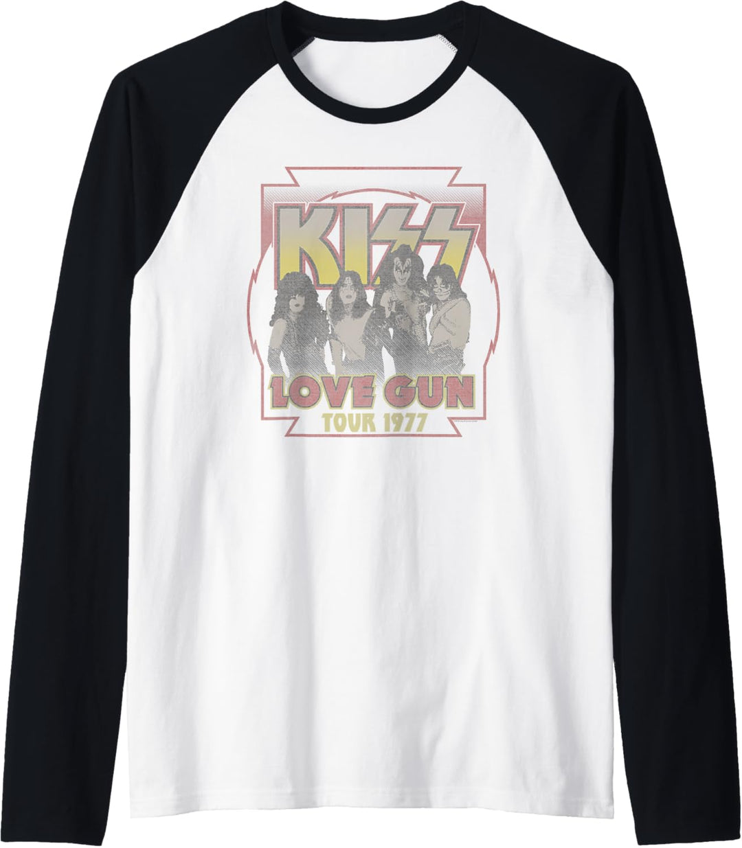 KISS - Love Gun Tournee 1977 Raglan