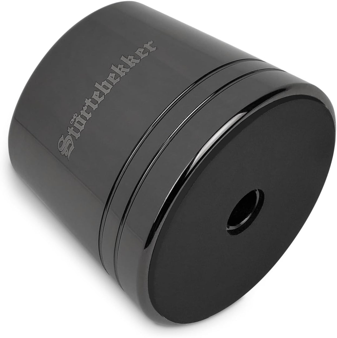 Störtebekker® Premium Rasierständer "Hamburg" aus Edelstahl in Schwarz - geeignet für (Störtebekker)
