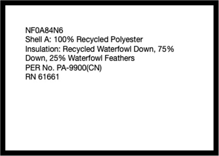 THE NORTH FACE Unisex Kinder Reversible Jacke 116 Fawn Grey, 116 Fawn Grey