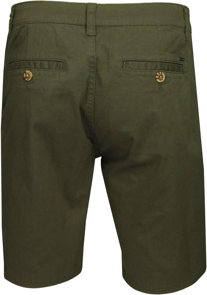 Xact Herren Chino Shorts Baumwoll Stretch Regular Fit Kurze Hose Sommer Bermuda Golf Business Casual