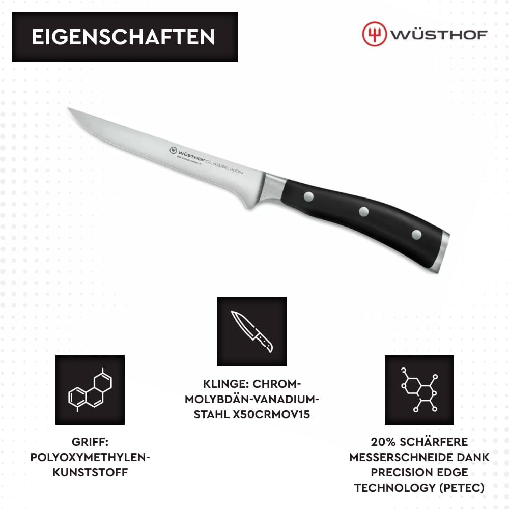 WÜSTHOF Classic Ikon Ausbeinmesser 14