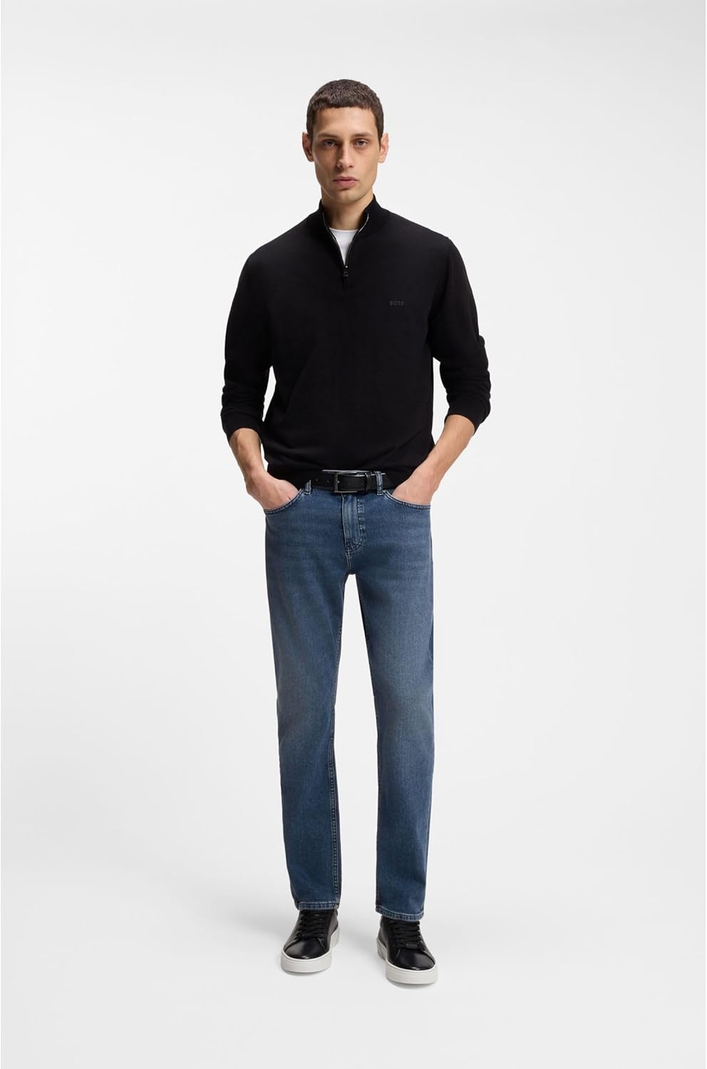 BOSS Herren Jeans Delano Bc-p 31W / 34L Blau, 31W / 34L Blau