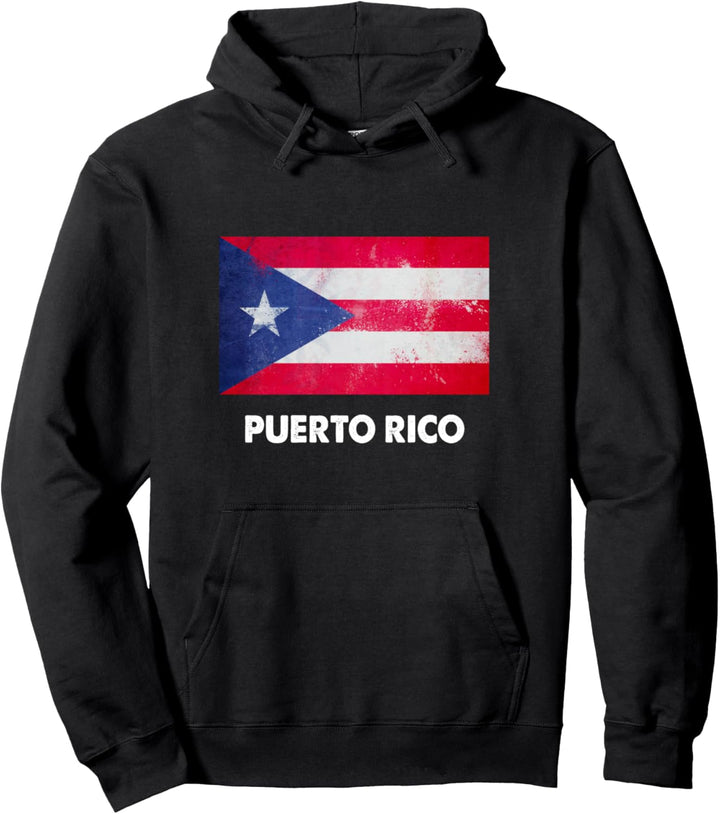 Puerto Ricanische Puerto Rico-Flagge Pullover Hoodie