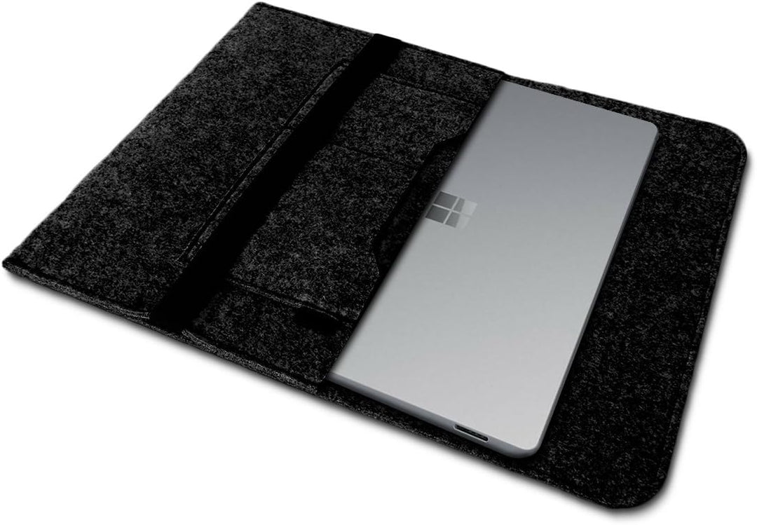 NAUCI Schutzhülle kompatibel mit Microsoft Surface Laptop 4/5 13,5 Zoll Filz Tasche Sleeve Hülle Lap