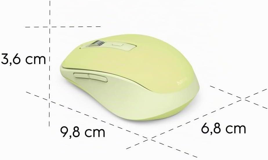 Hama Maus kabellos, Bluetooth/Funk (Multi Device, optische Bluetooth Maus ohne Klickgeräusch, Funkma