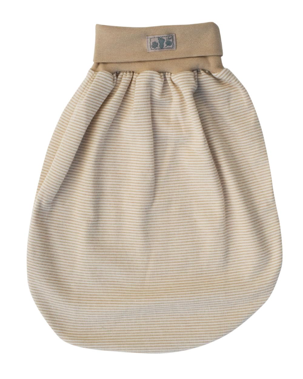 Lilano, Schlafsack/Pucksack mit Nabelbund, Merinowolle (kbT), Seide, 210 g/m² (Sand/Natur), Sand/Nat