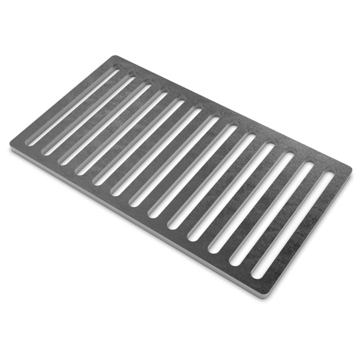 Czaja Ofenrost 28 cm x 16 cm aus massivem Stahl - langlebiger als Gussroste und Bruchsicher - für Öf