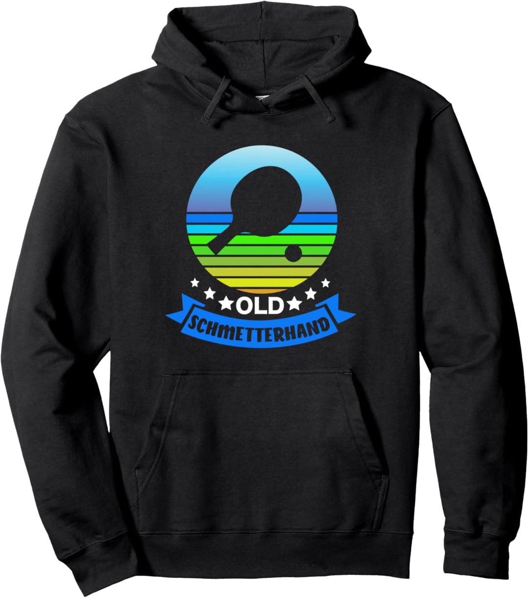 Tischtennis Sprüche Lustig Ping Pong Schläger Design Pullover Hoodie