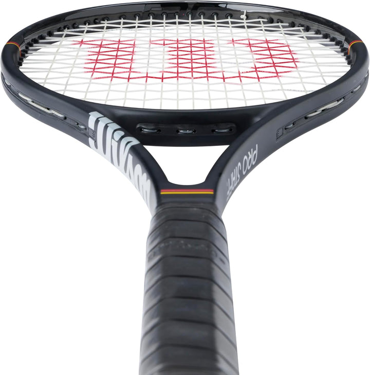 Wilson Pro Staff 97L Classic Adult Performance Tennisschläger – bespannt mit Sensation 16 Natural be