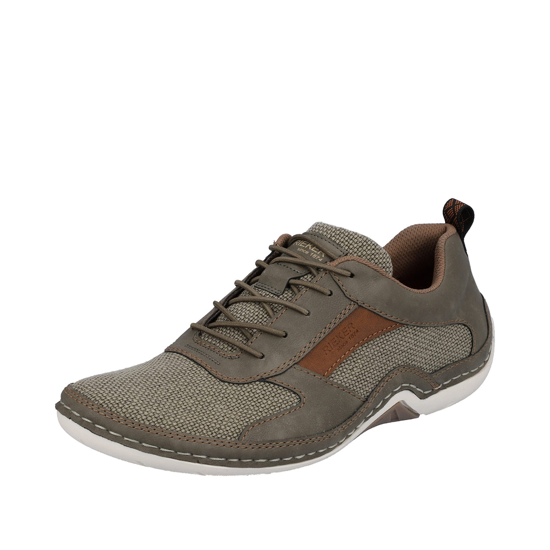 Rieker Herren 07552Slipper 42 EU Grün, 42 EU Grün
