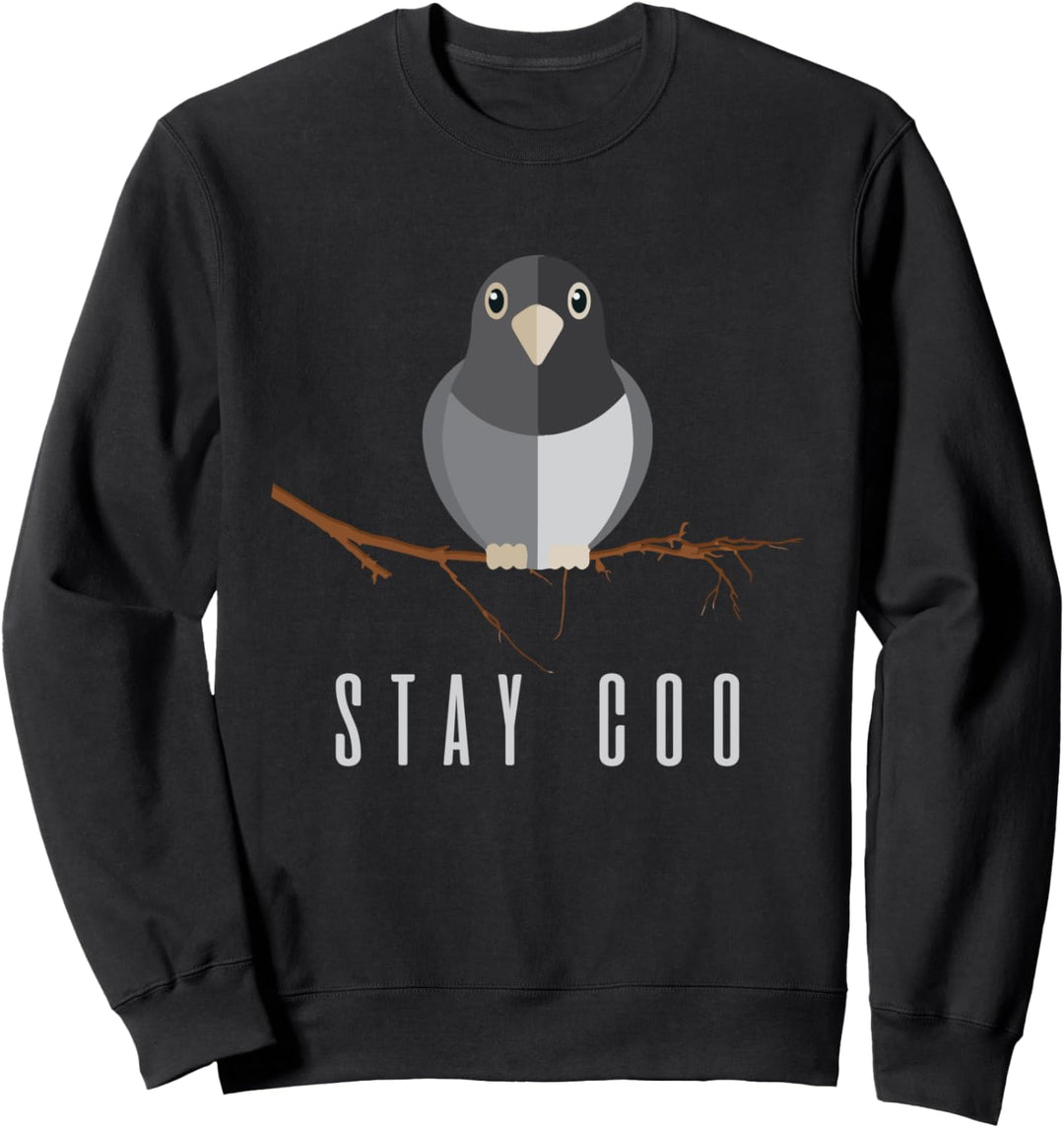 Taube Gurren Bleib Cool Taubenzüchter Taubenzucht Tauben Sweatshirt