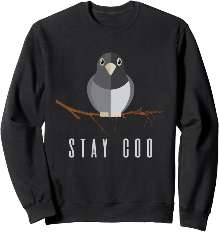 Taube Gurren Bleib Cool Taubenzüchter Taubenzucht Tauben Sweatshirt