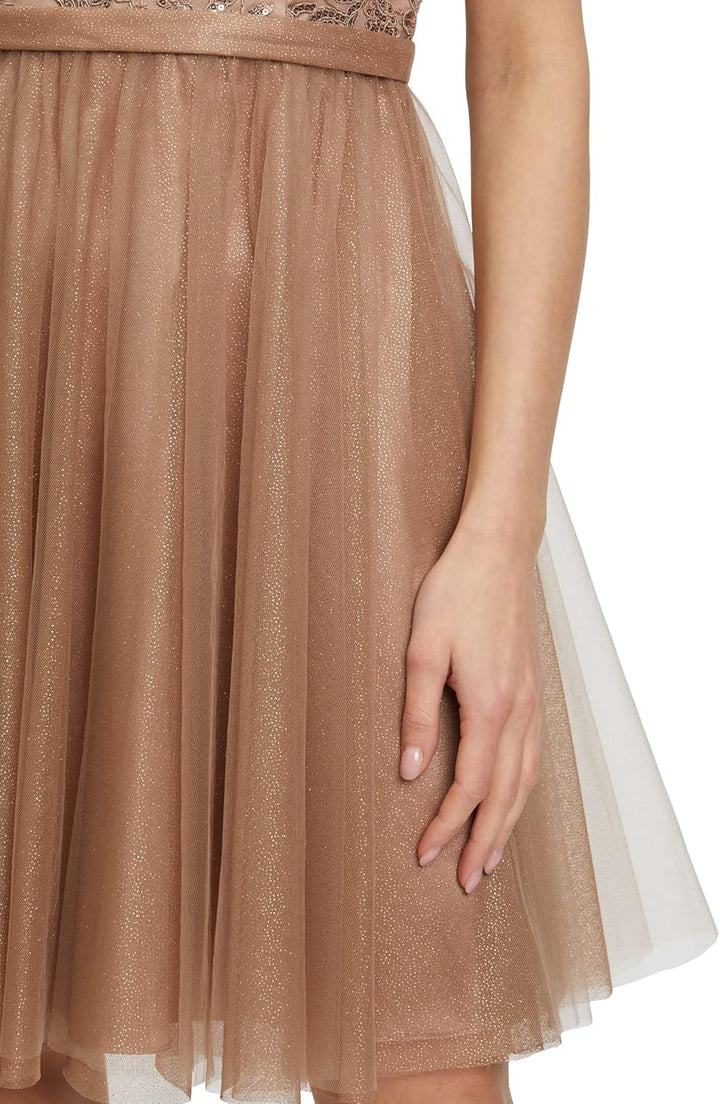 Vera Mont Damen Kleid, Macchiato