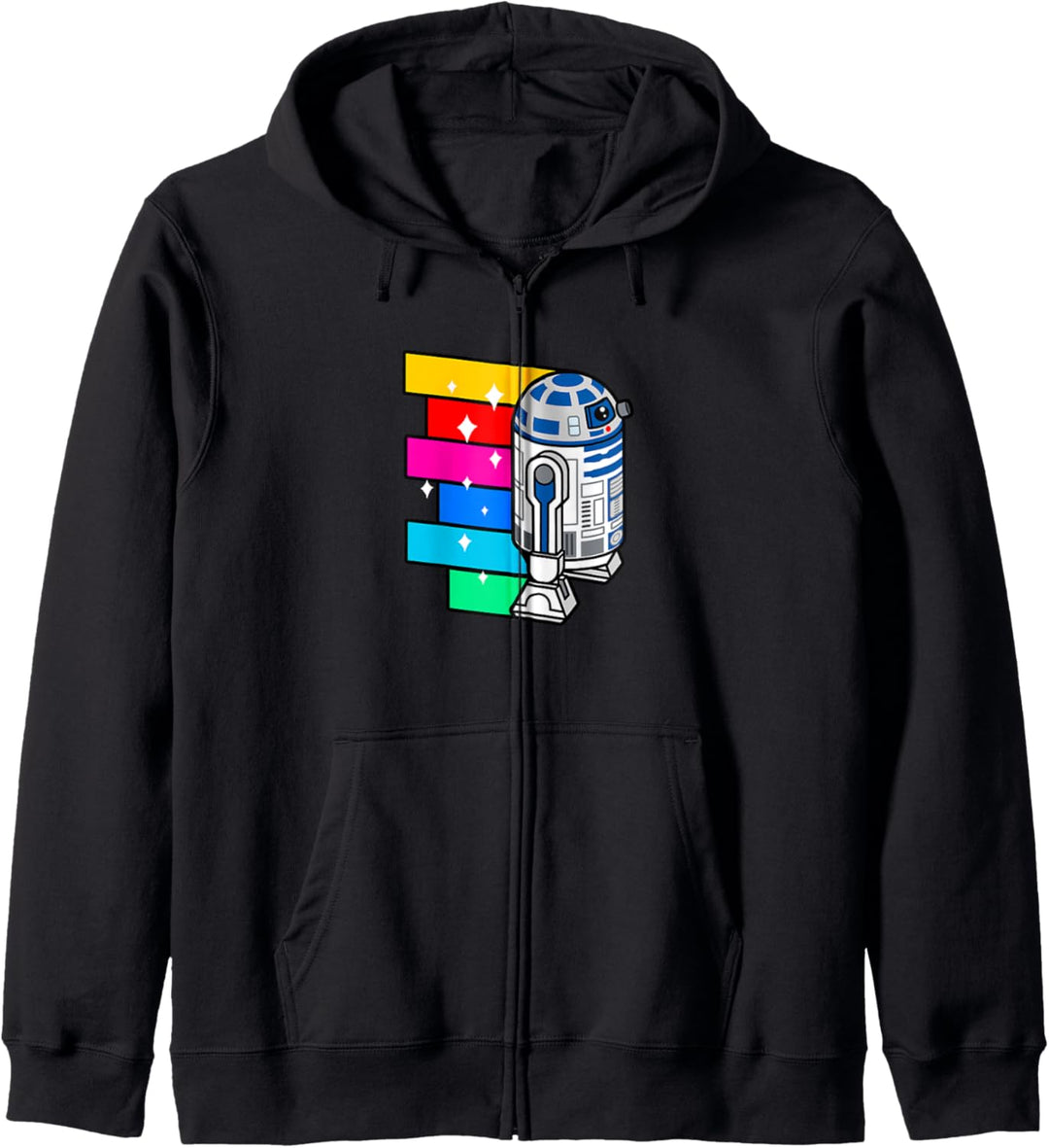 Star Wars R2-D2 Rainbow Roll Cartoon Kapuzenjacke