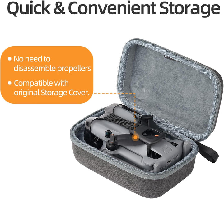 ZJRXM Mini 5 Pro Tasche Zubehör, Tragbare Reisetasche für DJI Mini 5 Pro Drone, Kompakte Aufbewahrun