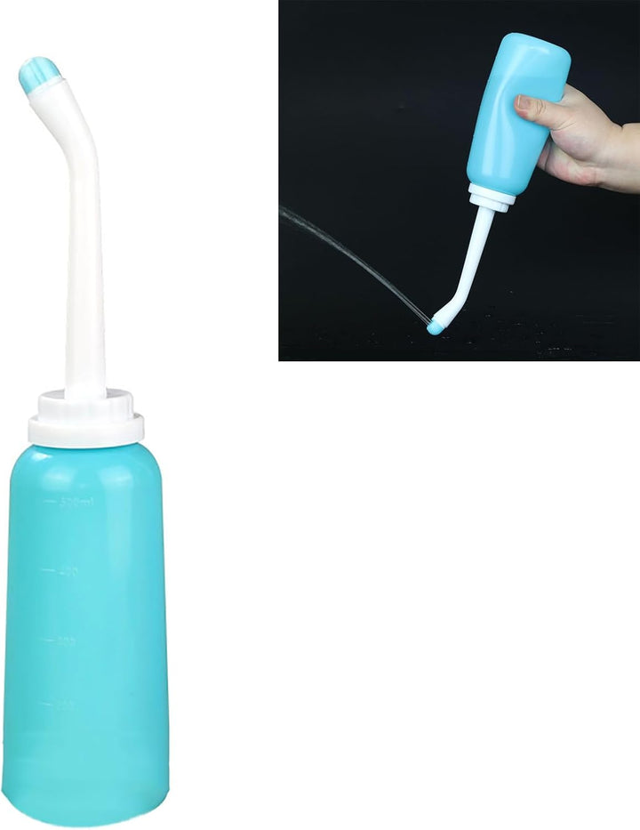 Tragbares Bidet, 500 ml, tragbares Bidet, Reise-Bidet, tragbar, hochtemperaturbeständig, für die pri