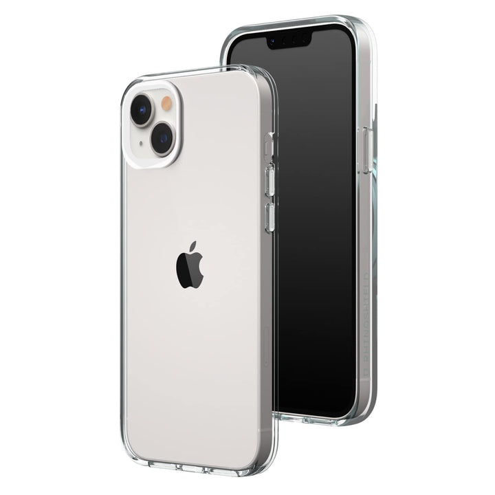 RhinoShield Crystal Clear Case kompatibel mit [iPhone 14 Plus] | Fortschrittliche Vergilbungsresiste
