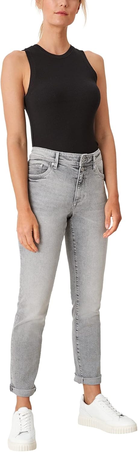 s.Oliver Damen Hose 38W / 34L Grau 93z4, 38W / 34L Grau 93z4