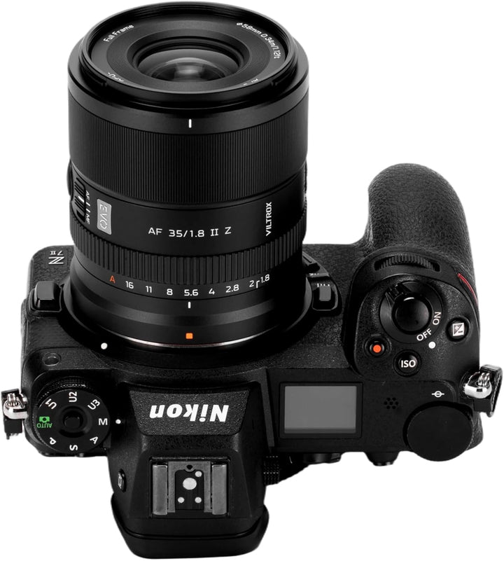 VILTROX APO 35mm F1.8 Z, AF 35mm f/1.8 II EVO Z Objektiv für Nikon, Vollformatobjektiv mit grosser B
