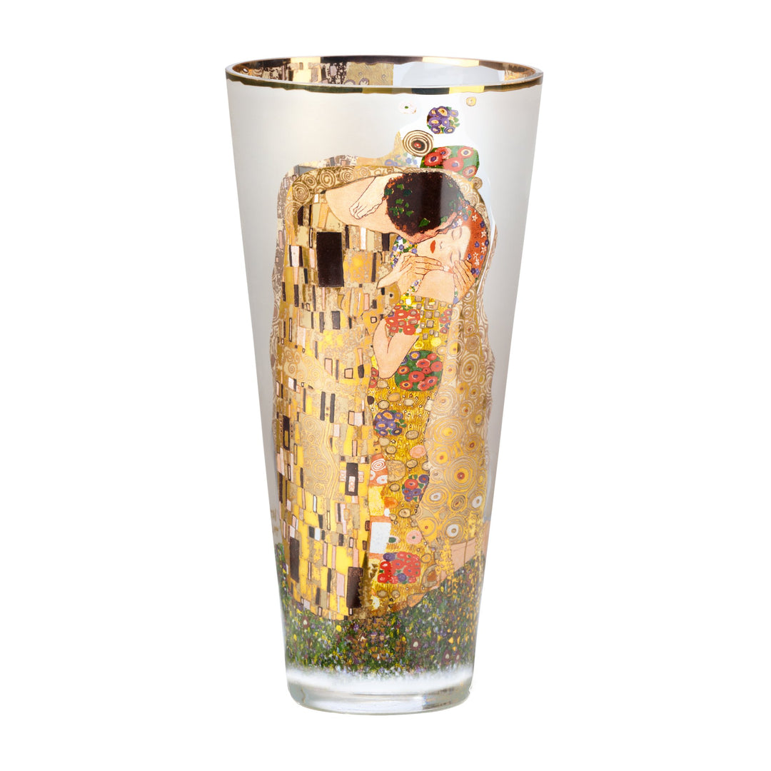 Goebel Vase, Porzellan, Mehrfarbig, 30 cm