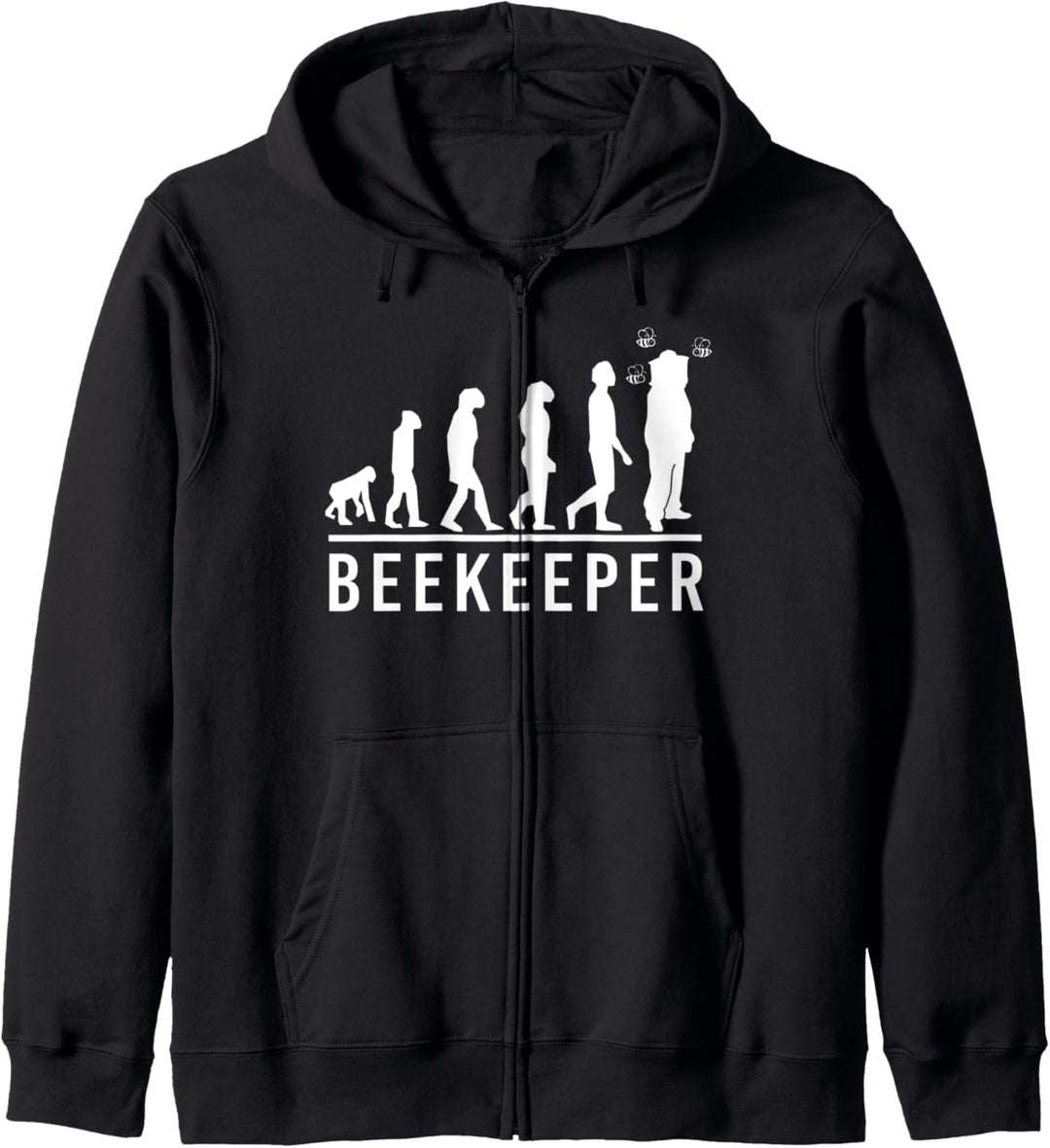Imker Evolution Bienen Flüsterer Bienenzüchter Honig Kapuzenjacke