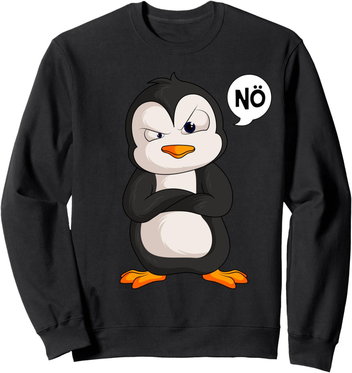 Pinguin Nö Kinder Mädchen Jungen Penguin Sweatshirt