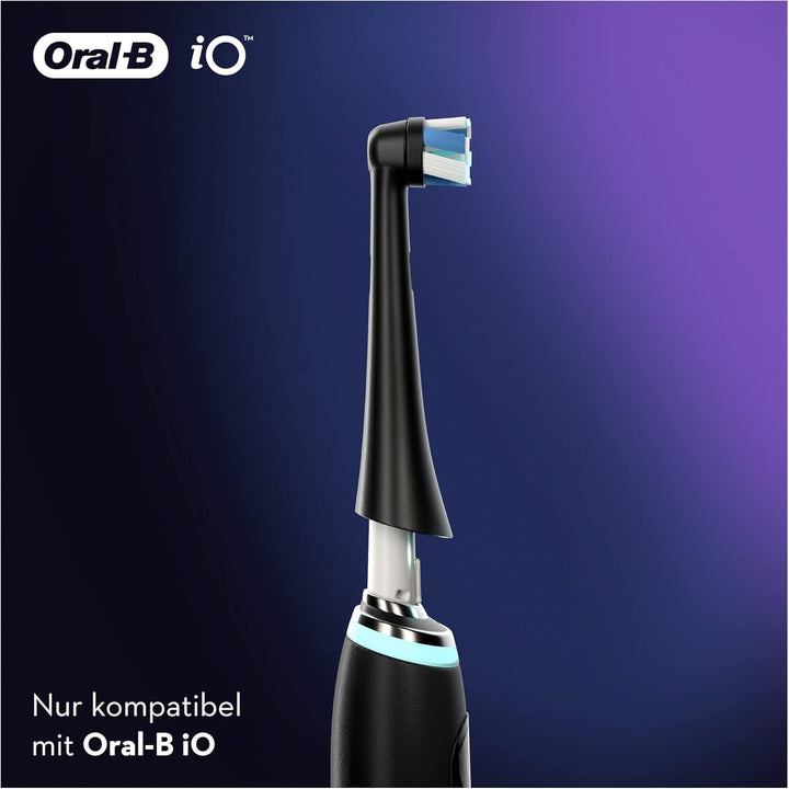 Oral-B iO Ultimative Reinigung Aufsteckbürsten für elektrische Zahnbürste, 4 Stück, ultimative Zahnr
