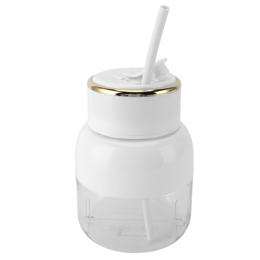 Tragbarer Mixer, 800 Ml USB-wiederaufladbarer Mixer in Persönlicher Grösse mit Strohhalm, Kleiner Fr