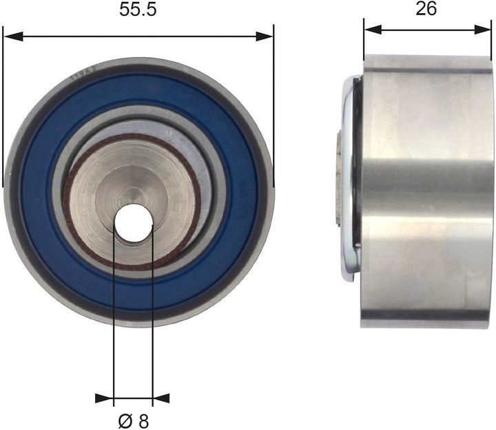 GATES PowerGrip Kit + Wasserpumpe KP15626XS