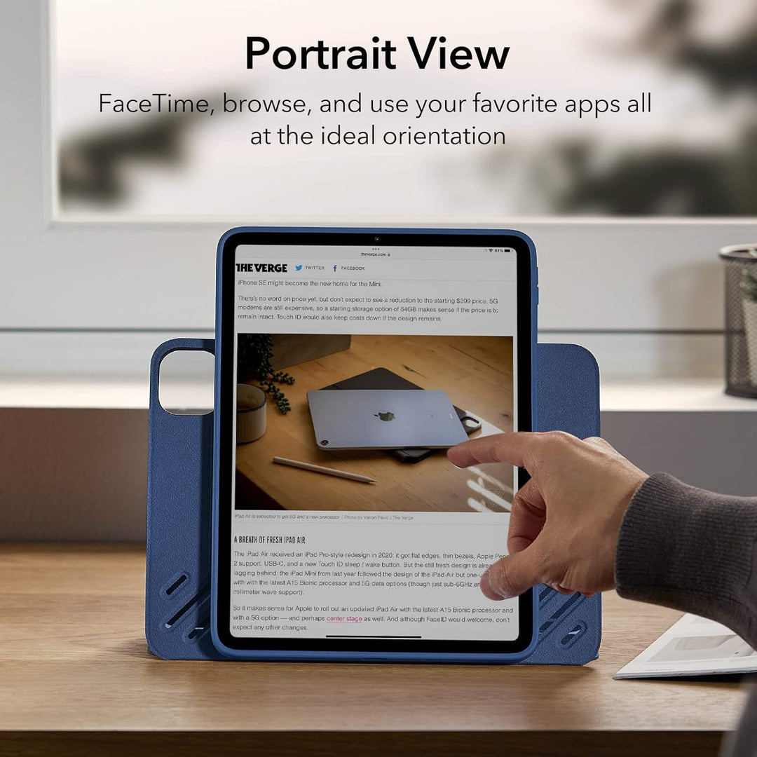 ESR für iPad Pro 11 Hülle 2022/2021, iPad Pro11 Zoll Case, abnehmbare magnetische Abdeckung, Verstel