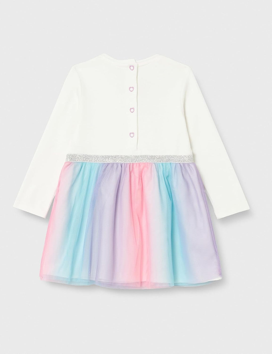 Chicco Baby-Mädchen Langen Ärmeln Lässiges Kleid 9 Monate Mehrfarbig, 9 Monate Mehrfarbig