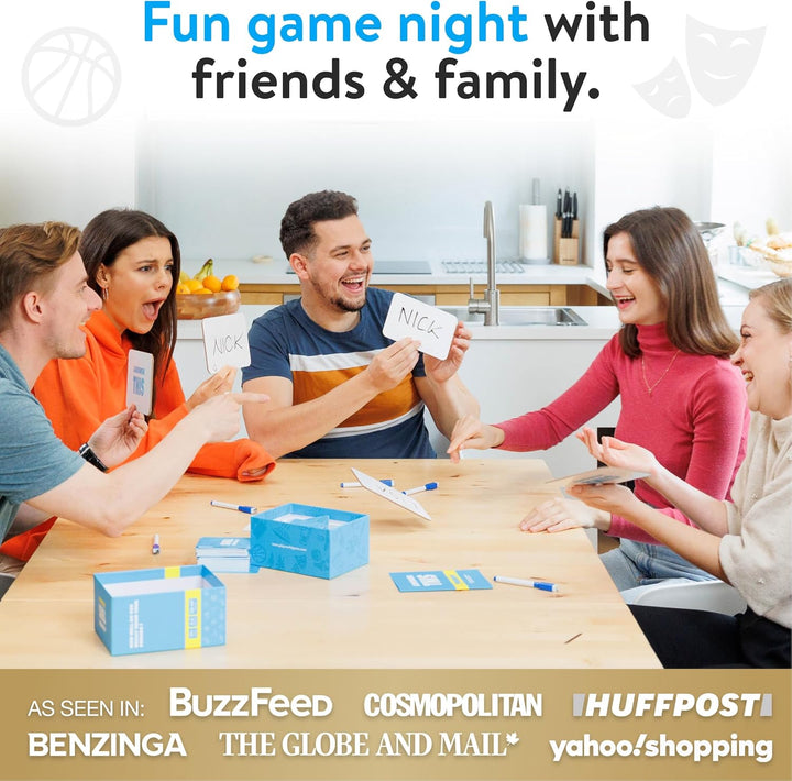 Answer This - English - How Well Do You Know Your Friends? - Fun Party Card Game for Teens & Adults