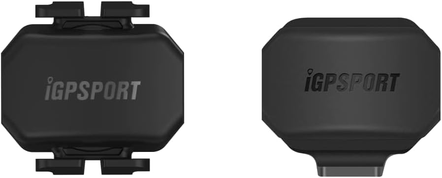 iGPSPORT Fahrrad Geschwindigkeitssensor,Trittfrequenzsensor, Dual Modul Bluetooth und ANT +