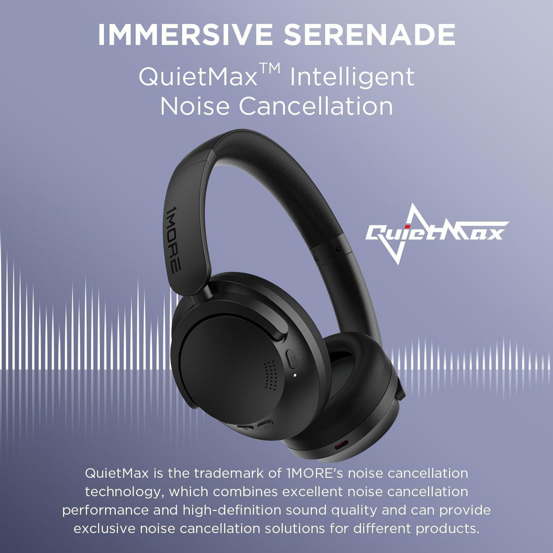 1MORE HC306 SonoFlow SE Noise Cancelling Over Ear Bluetooth Wireless Kopfhörer mit immersiver Klangl