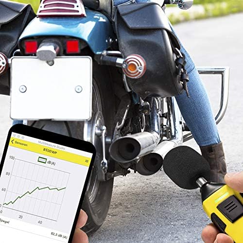 TROTEC Schallpegel-Messgerät BS30WP vielseitiger Schallpegelmesser als appSensor mit Smartphone-Bedi