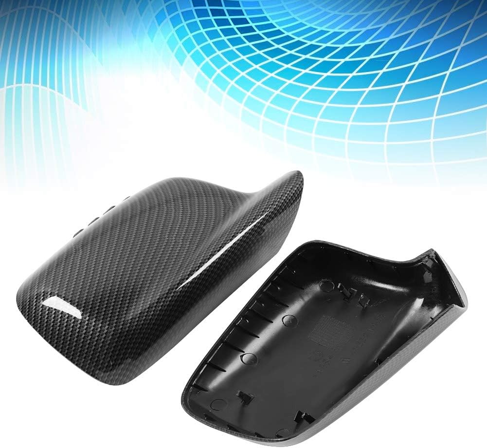 Tür Rückspiegel Abdeckung, Yctze 2 Stück Auto Rückspiegelkappen Rückspiegel Abdeckung Gehäuse Ersatz