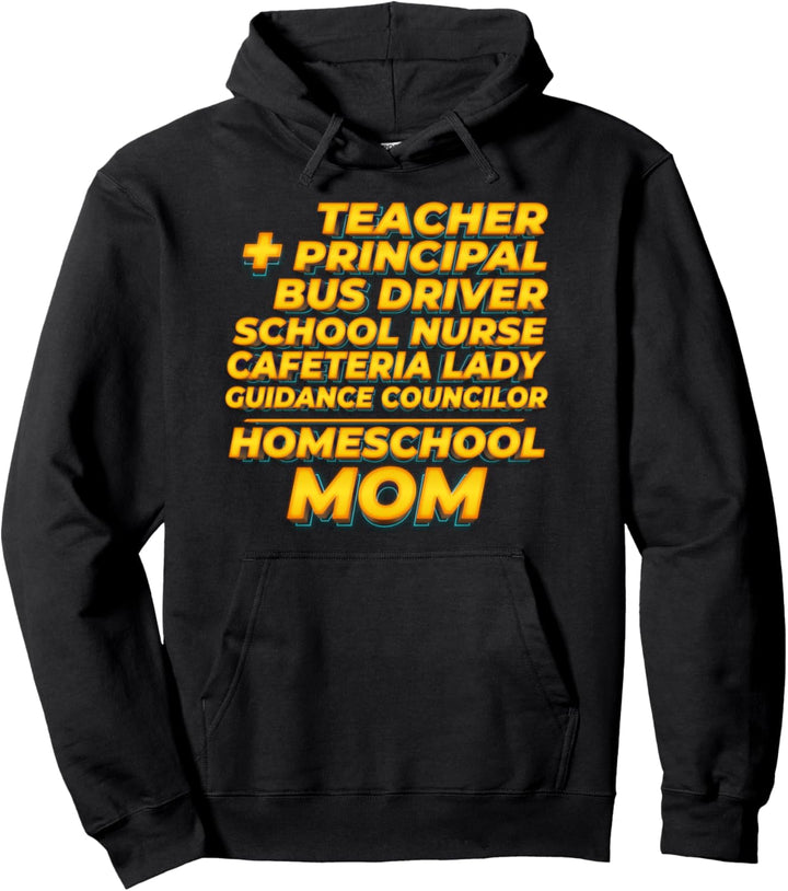 Homeschool Mom Shirt Geschenke Pullover Hoodie